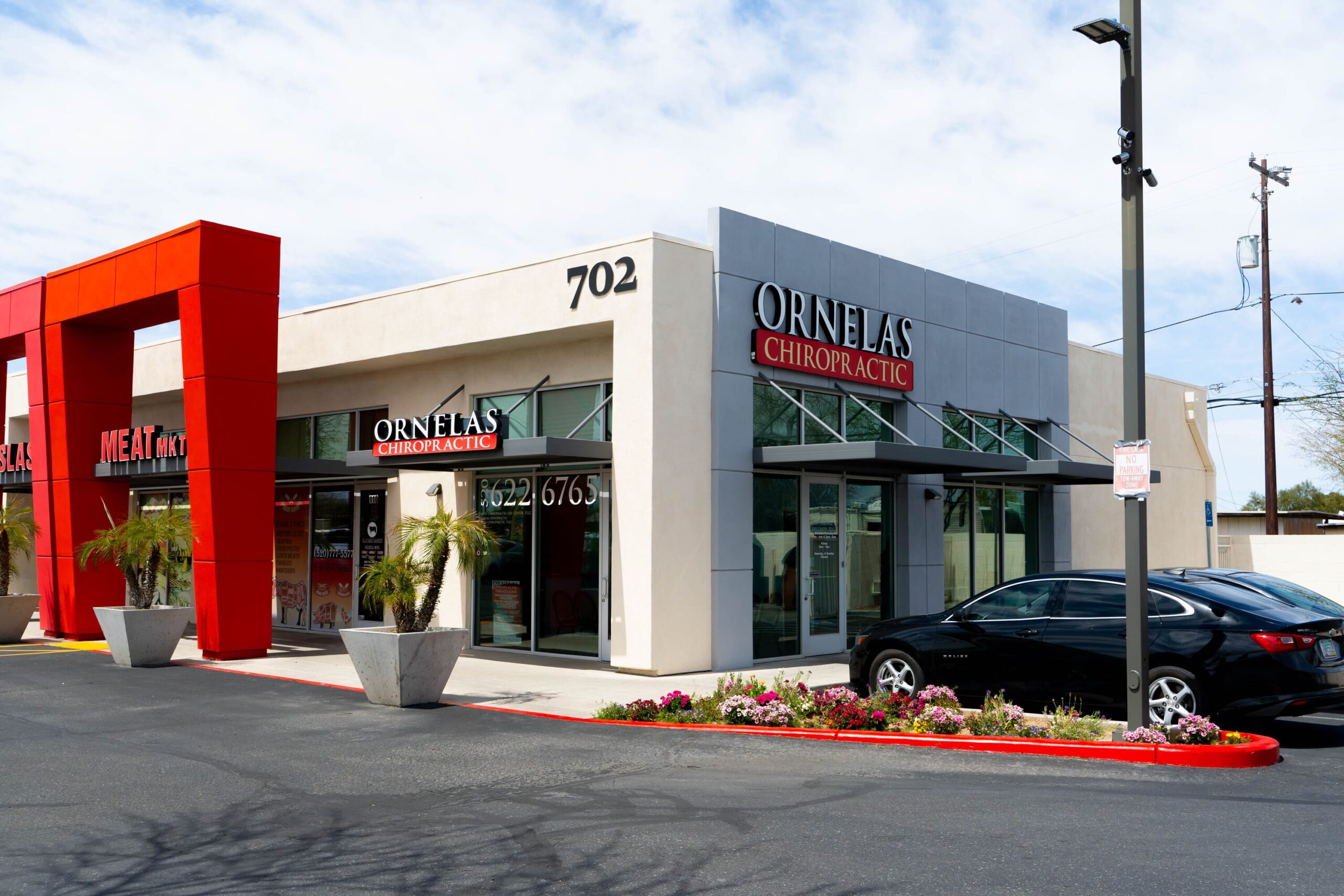Exterior view of the Ornelas Chiropractic office in Tucson, Arizona